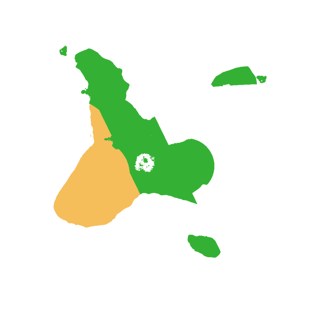 Biome Rust Map: Procedural Map, Size: 1700, Seed: 3534