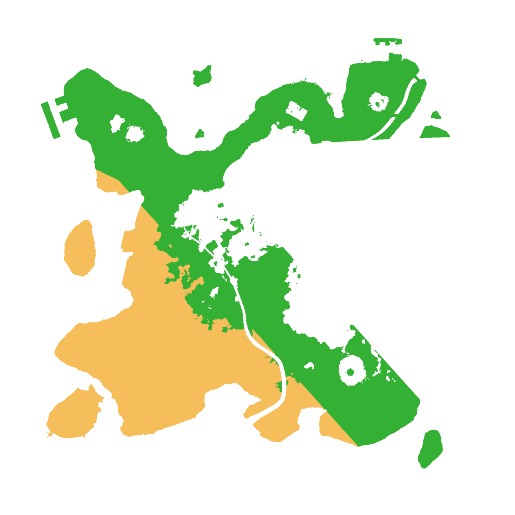 Biome Rust Map: Procedural Map, Size: 2750, Seed: 316475242