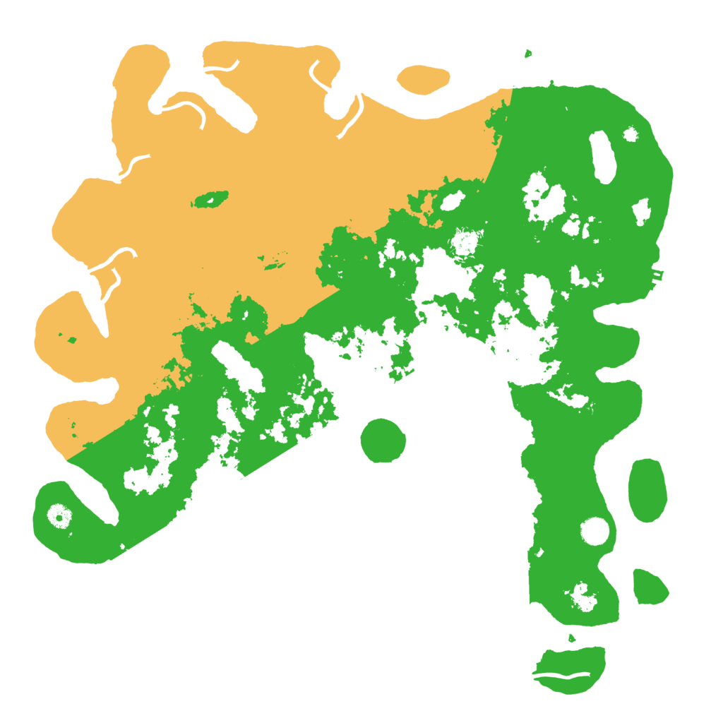 Biome Rust Map: Procedural Map, Size: 4520, Seed: 13371984