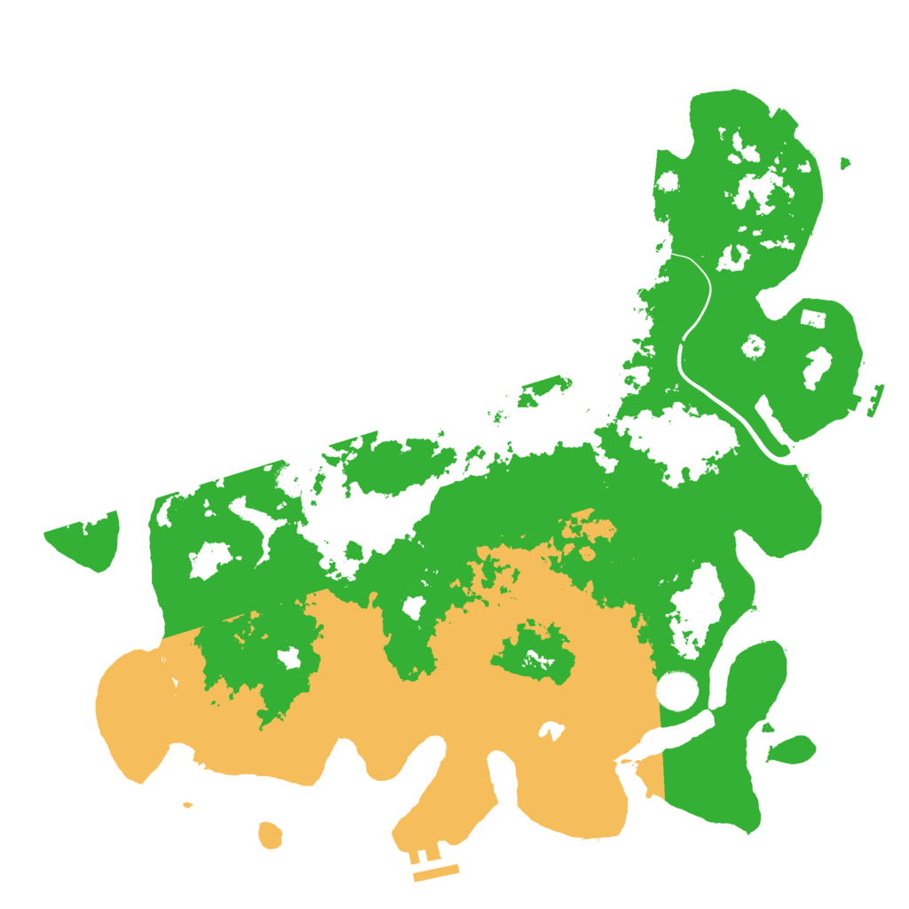 Biome Rust Map: Procedural Map, Size: 4000, Seed: 47541712