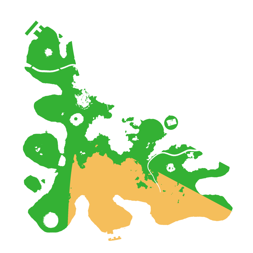 Biome Rust Map: Procedural Map, Size: 3000, Seed: 1085743187