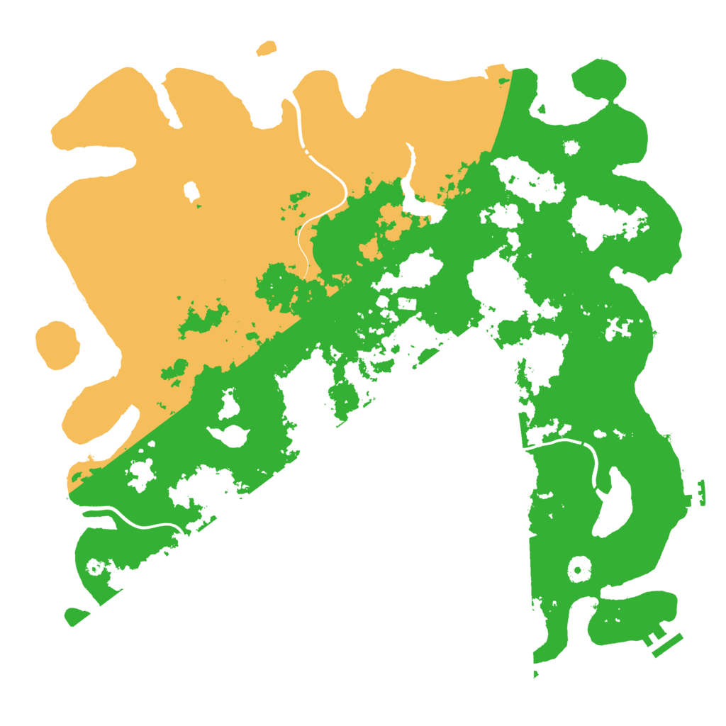 Biome Rust Map: Procedural Map, Size: 4250, Seed: 72758442