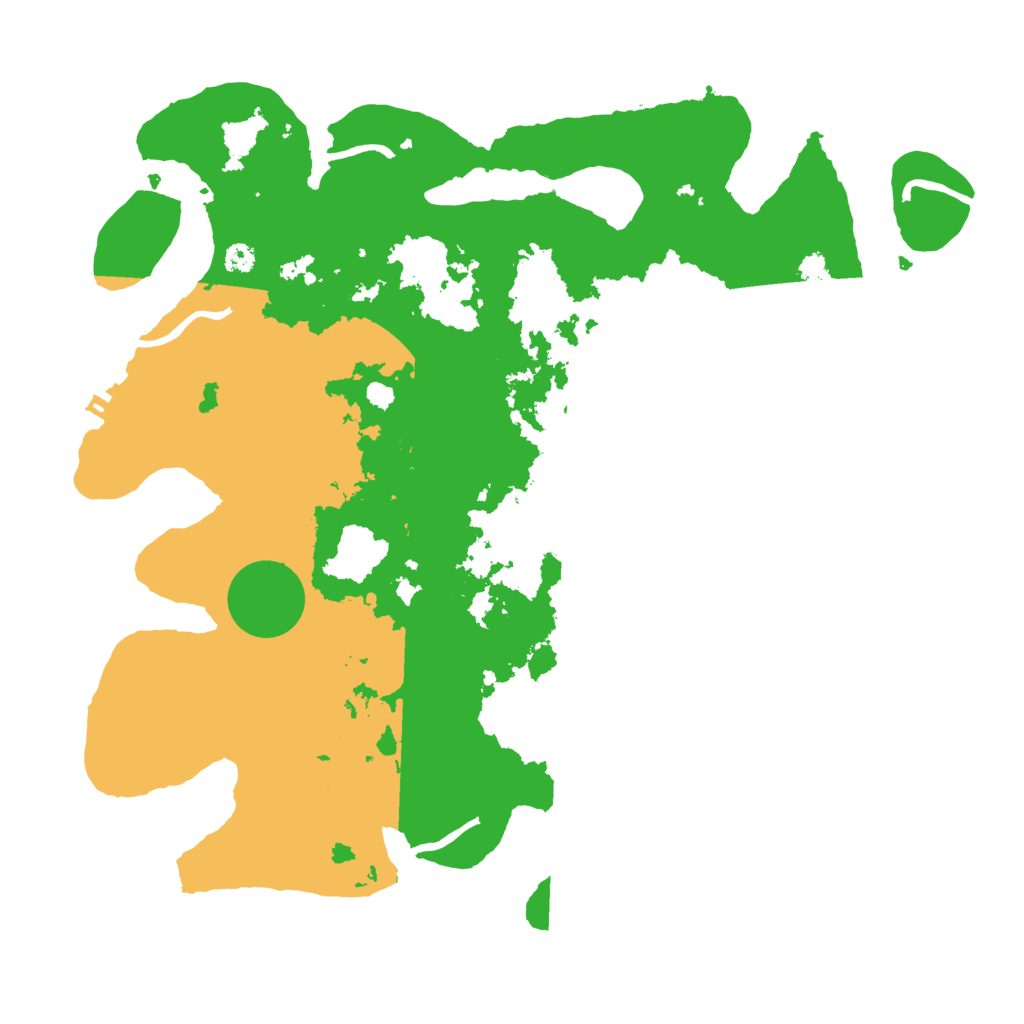 Biome Rust Map: Procedural Map, Size: 3500, Seed: 640582620
