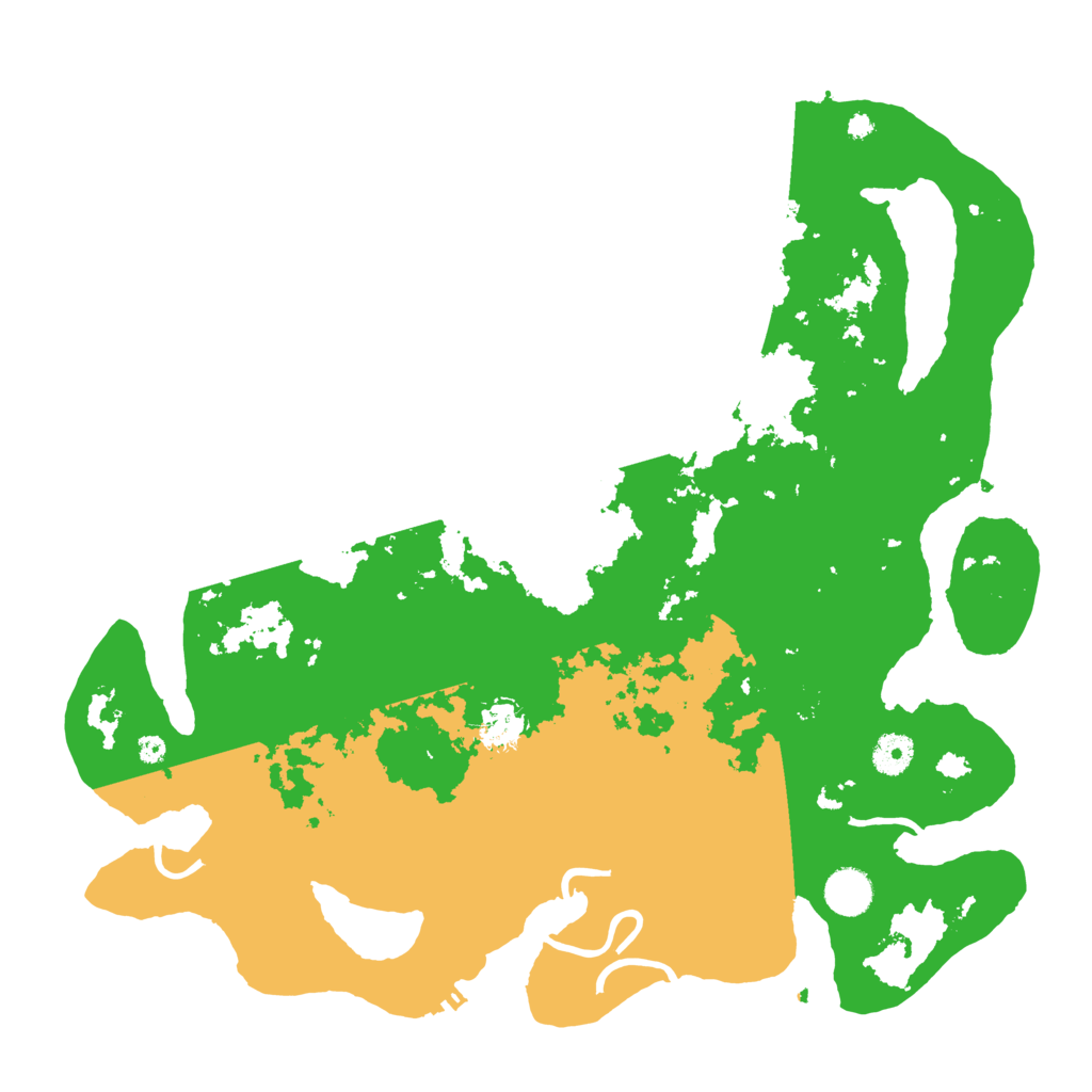 Biome Rust Map: Procedural Map, Size: 4000, Seed: 5468256