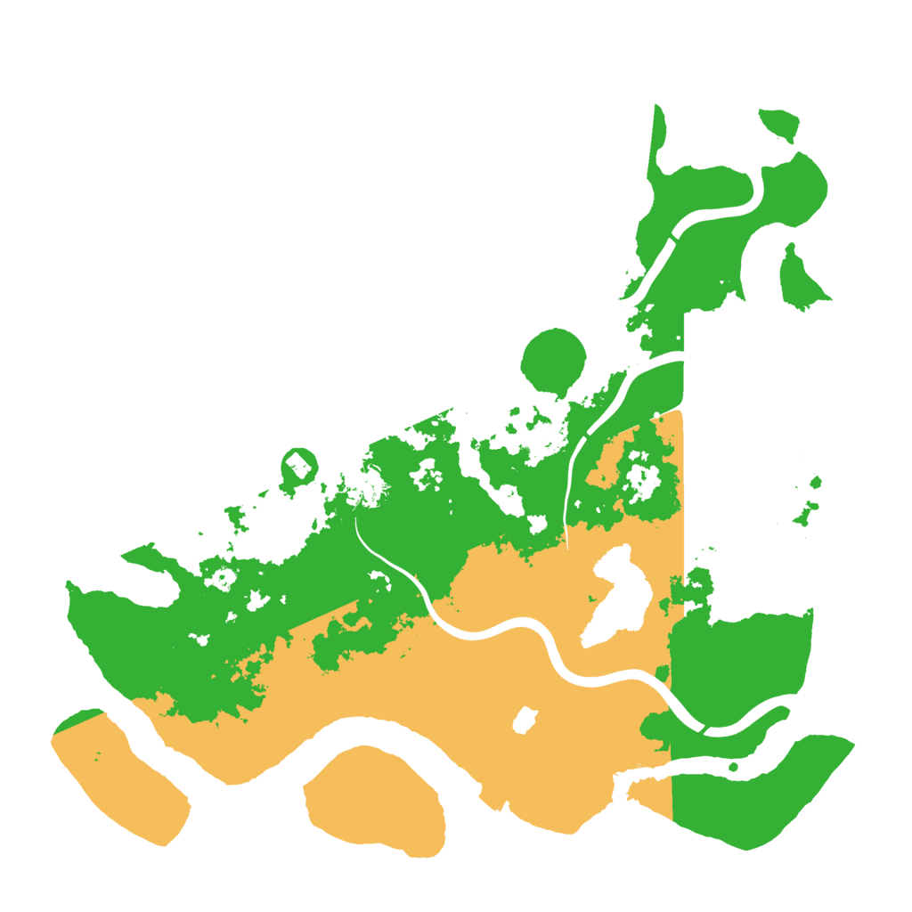 Biome Rust Map: Procedural Map, Size: 4000, Seed: 496740904