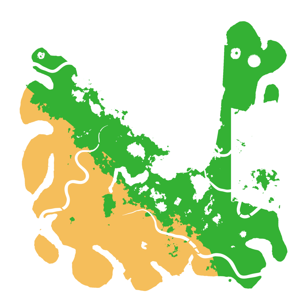 Biome Rust Map: Procedural Map, Size: 4300, Seed: 14052023