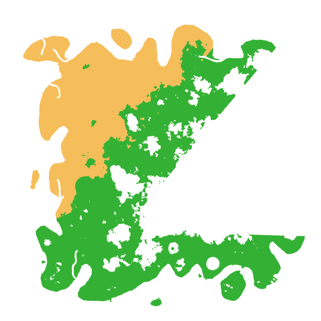 Biome Rust Map: Procedural Map, Size: 4300, Seed: 54094963