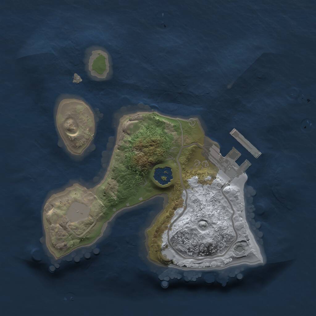 Rust Map: Procedural Map, Size: 1700, Seed: 636051807, 2 Monuments