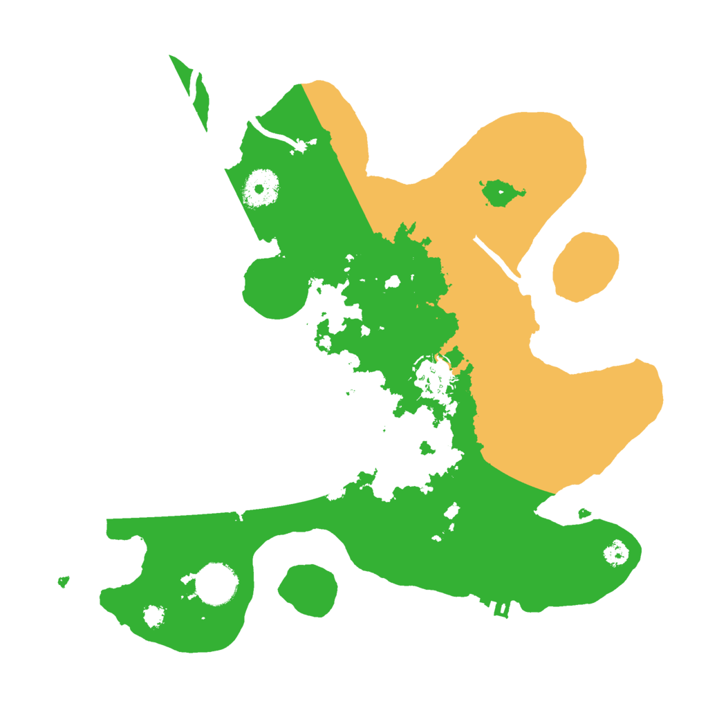 Biome Rust Map: Procedural Map, Size: 3000, Seed: 2456134