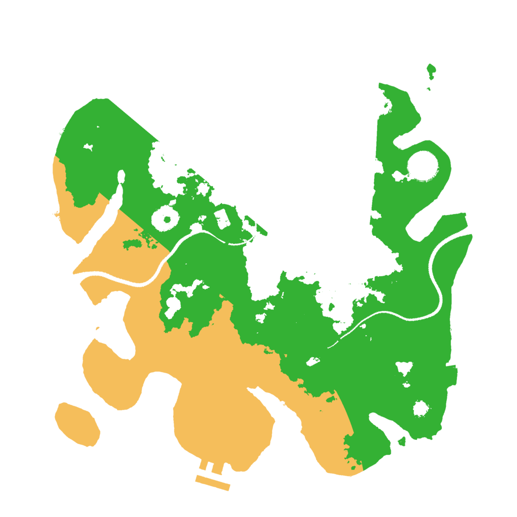 Biome Rust Map: Procedural Map, Size: 3000, Seed: 14052023