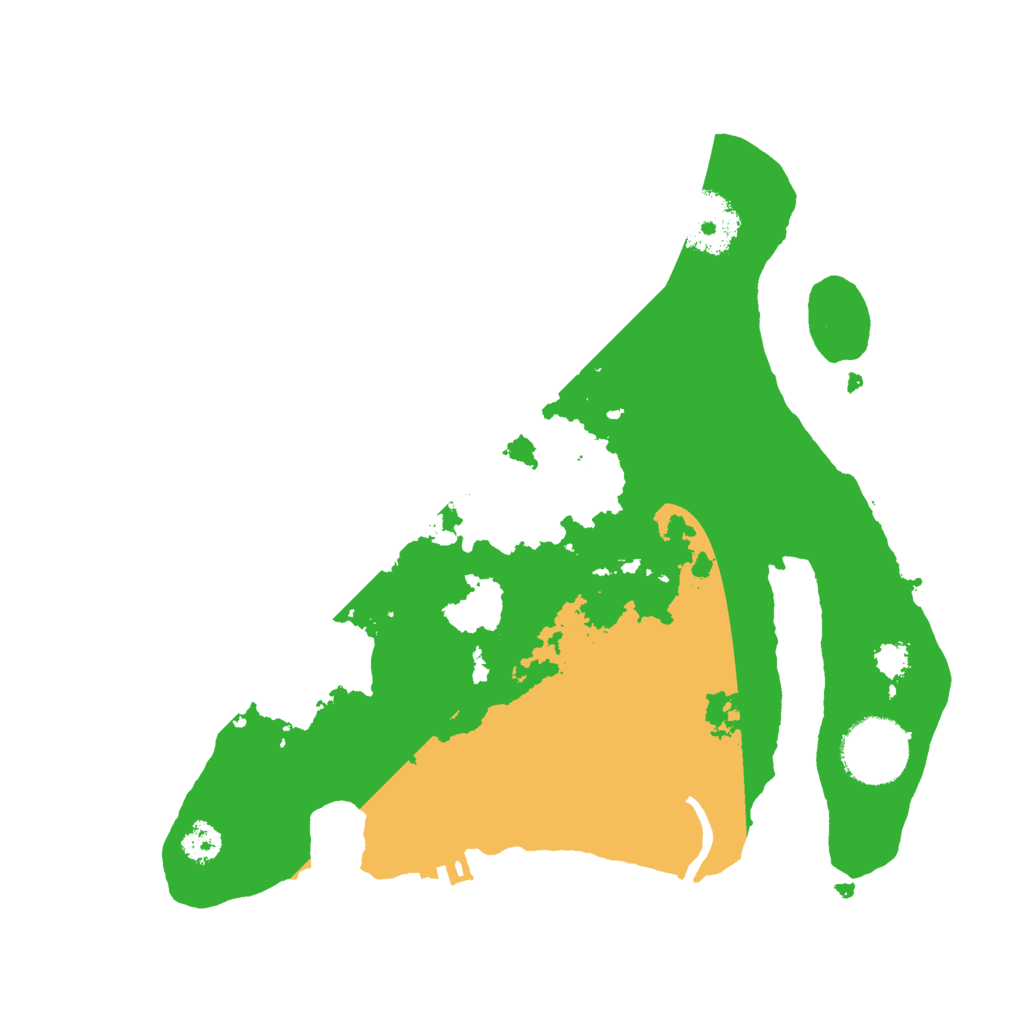 Biome Rust Map: Procedural Map, Size: 2700, Seed: 45089690
