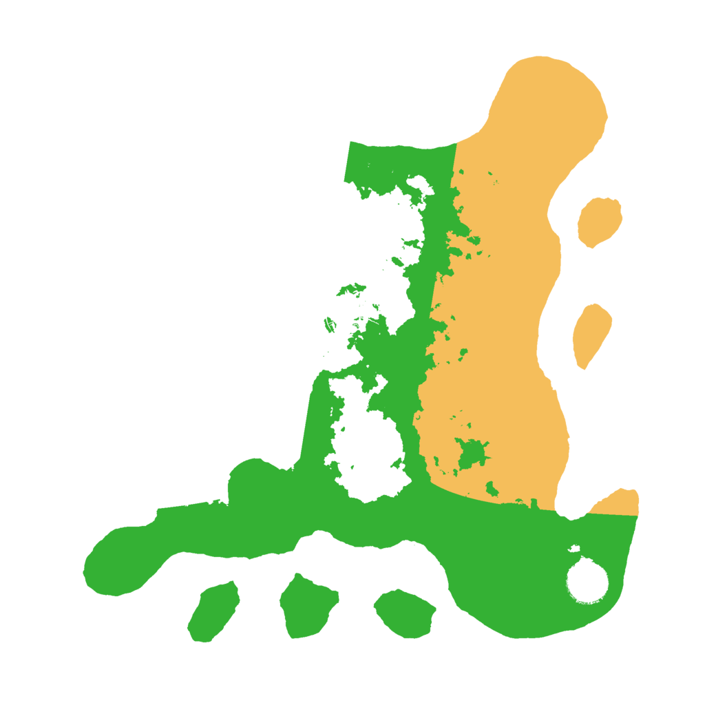 Biome Rust Map: Barren, Size: 3000, Seed: 1490279467