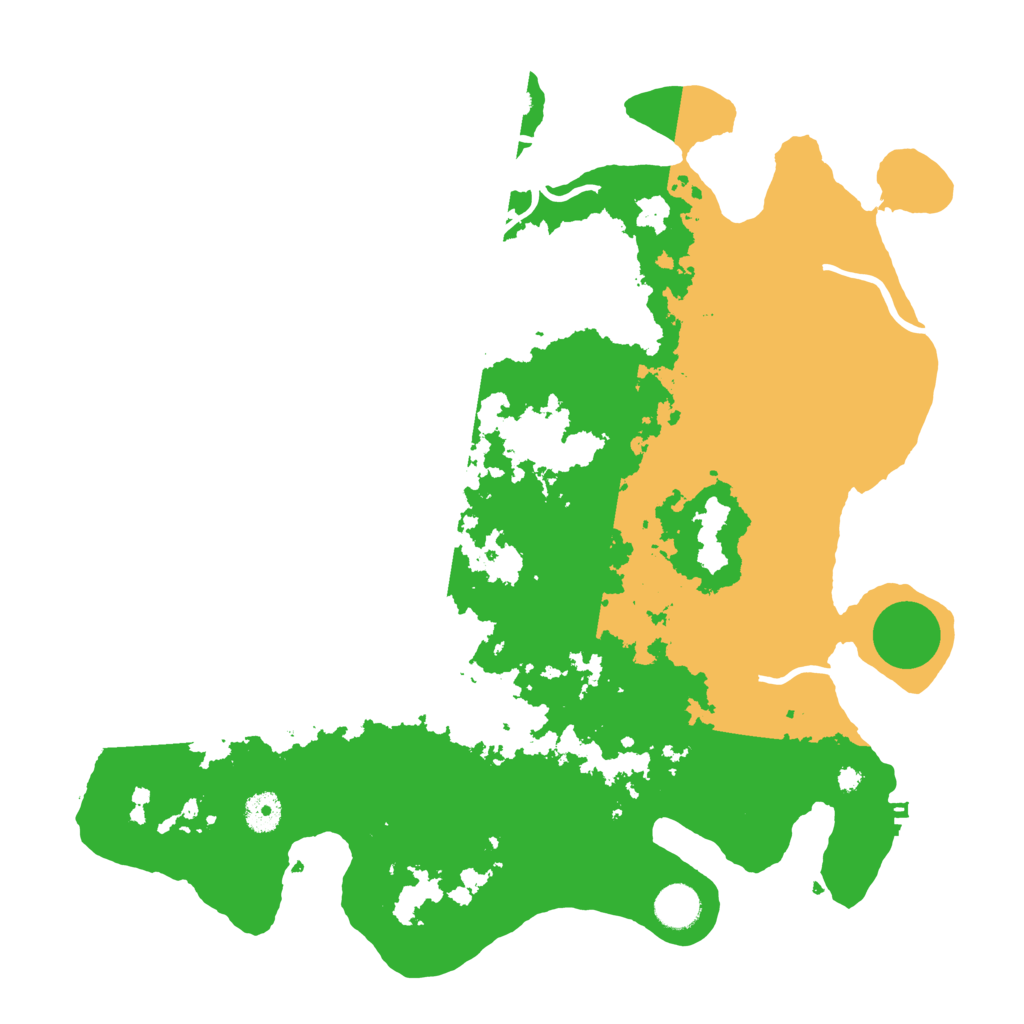 Biome Rust Map: Procedural Map, Size: 4000, Seed: 592516898