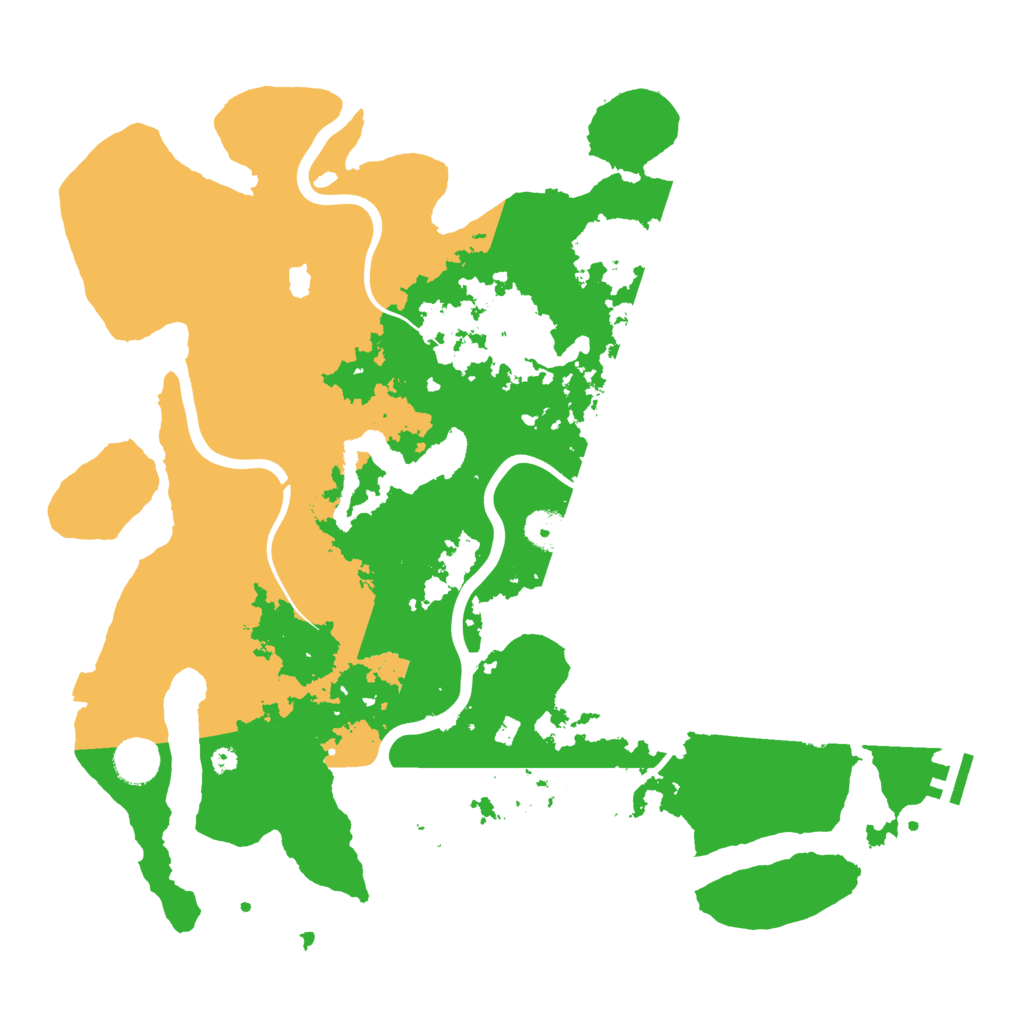 Biome Rust Map: Procedural Map, Size: 4000, Seed: 456520386