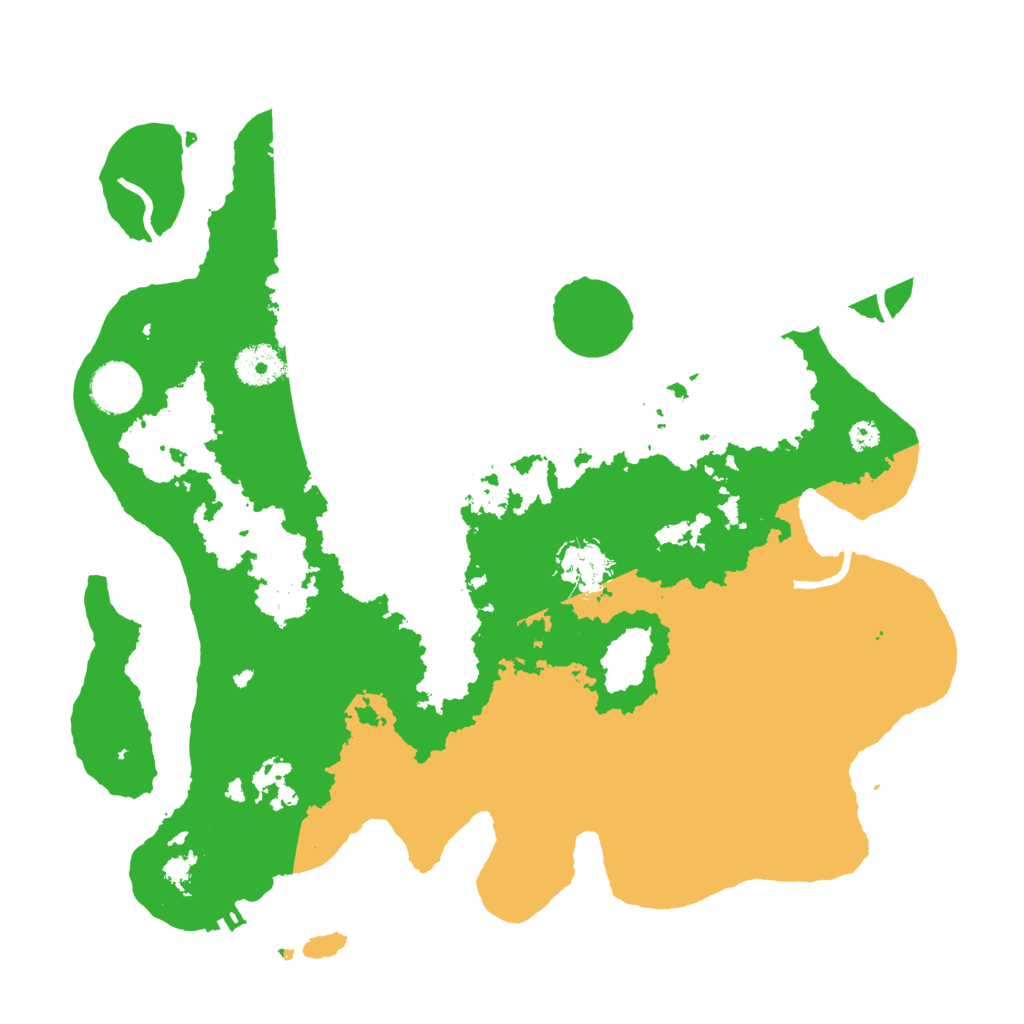 Biome Rust Map: Procedural Map, Size: 3500, Seed: 67849472