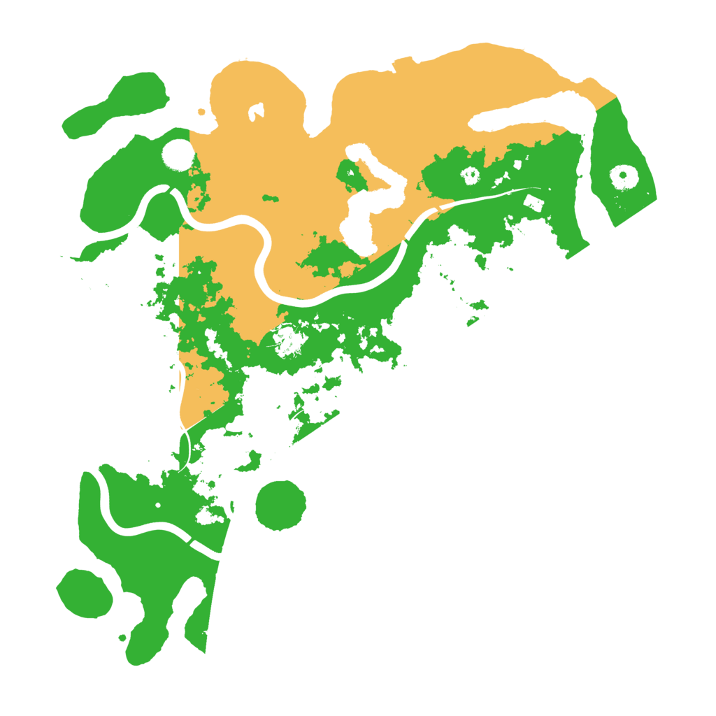 Biome Rust Map: Procedural Map, Size: 4000, Seed: 583764