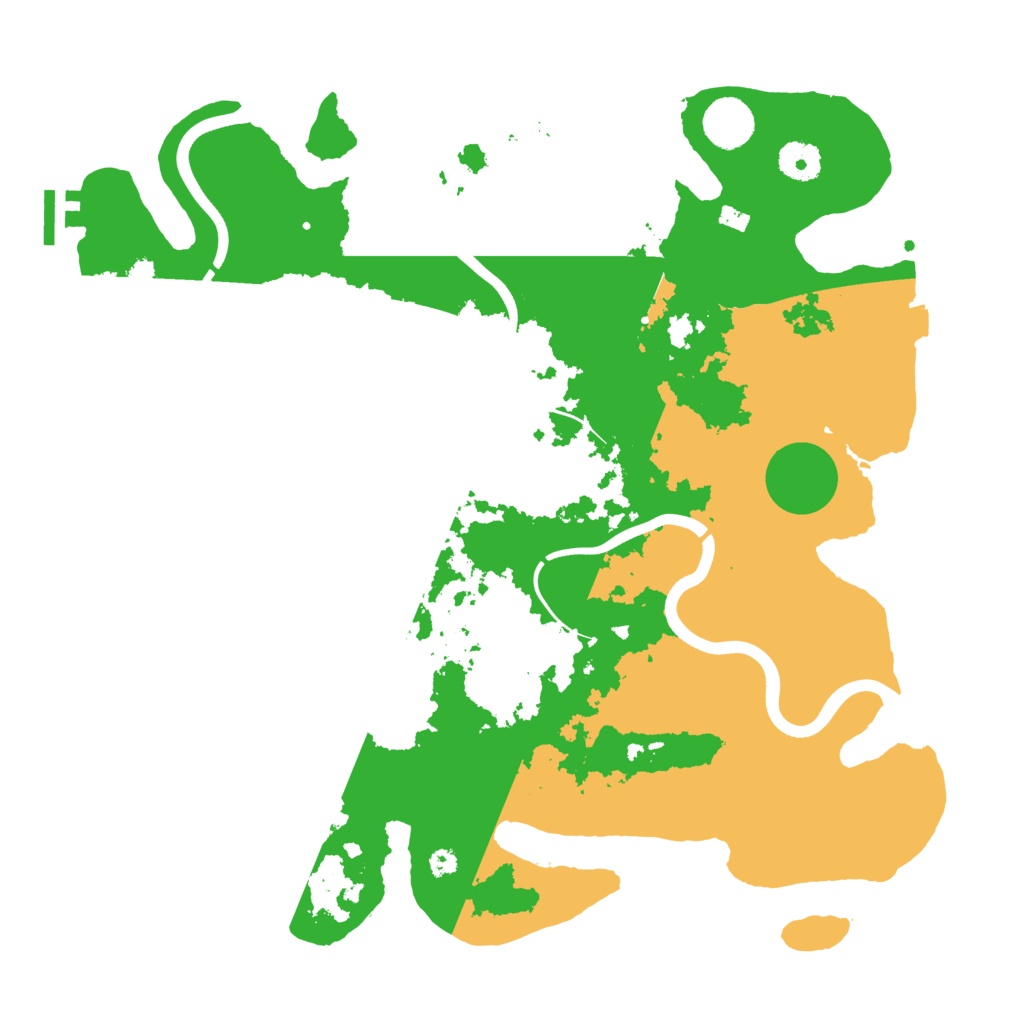 Biome Rust Map: Procedural Map, Size: 3750, Seed: 527050221