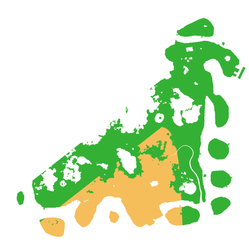 Biome Rust Map: Procedural Map, Size: 4000, Seed: 692949490