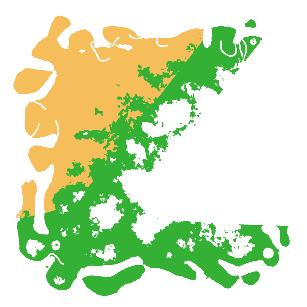 Biome Rust Map: Procedural Map, Size: 5000, Seed: 314266595