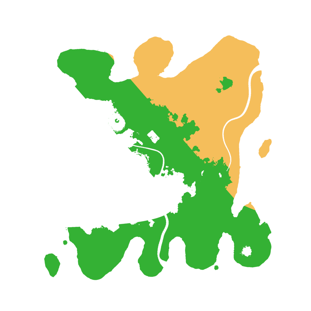 Biome Rust Map: Procedural Map, Size: 2800, Seed: 76