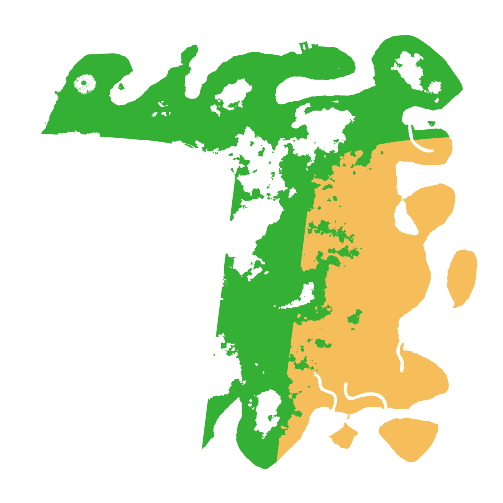 Biome Rust Map: Procedural Map, Size: 3700, Seed: 175596971