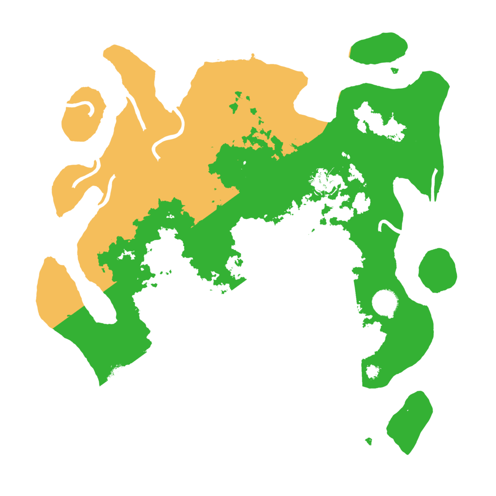 Biome Rust Map: Procedural Map, Size: 3400, Seed: 34684999