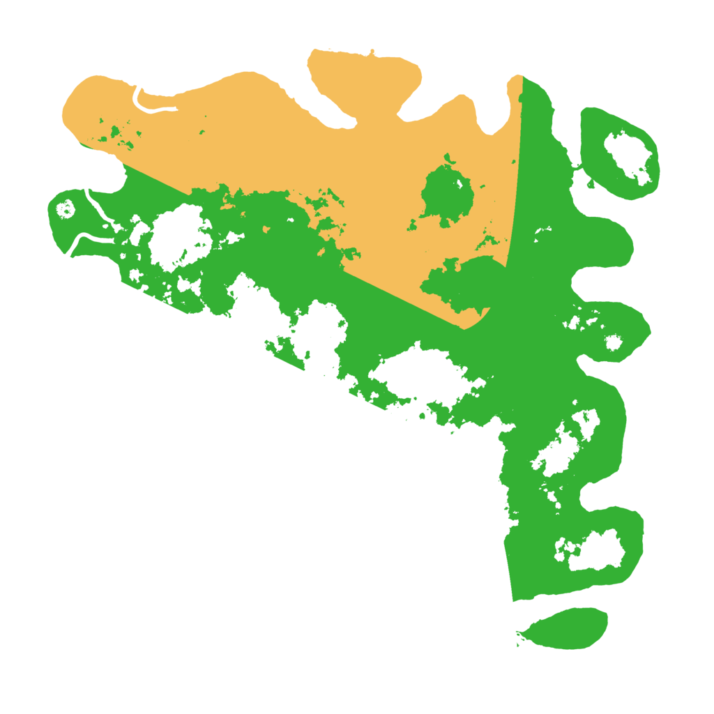 Biome Rust Map: Procedural Map, Size: 4000, Seed: 74555727