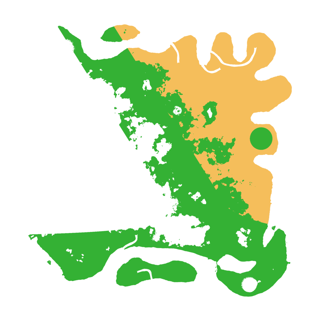 Biome Rust Map: Procedural Map, Size: 3750, Seed: 26424747