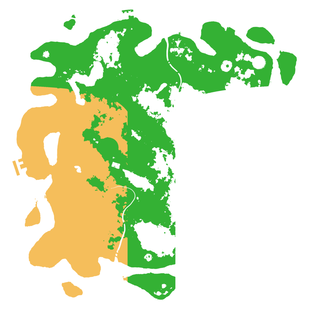 Biome Rust Map: Procedural Map, Size: 4250, Seed: 217369420