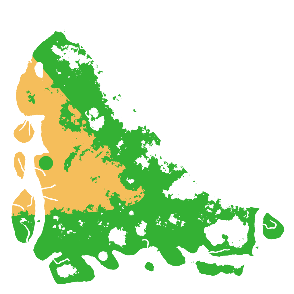 Biome Rust Map: Procedural Map, Size: 5500, Seed: 3118125