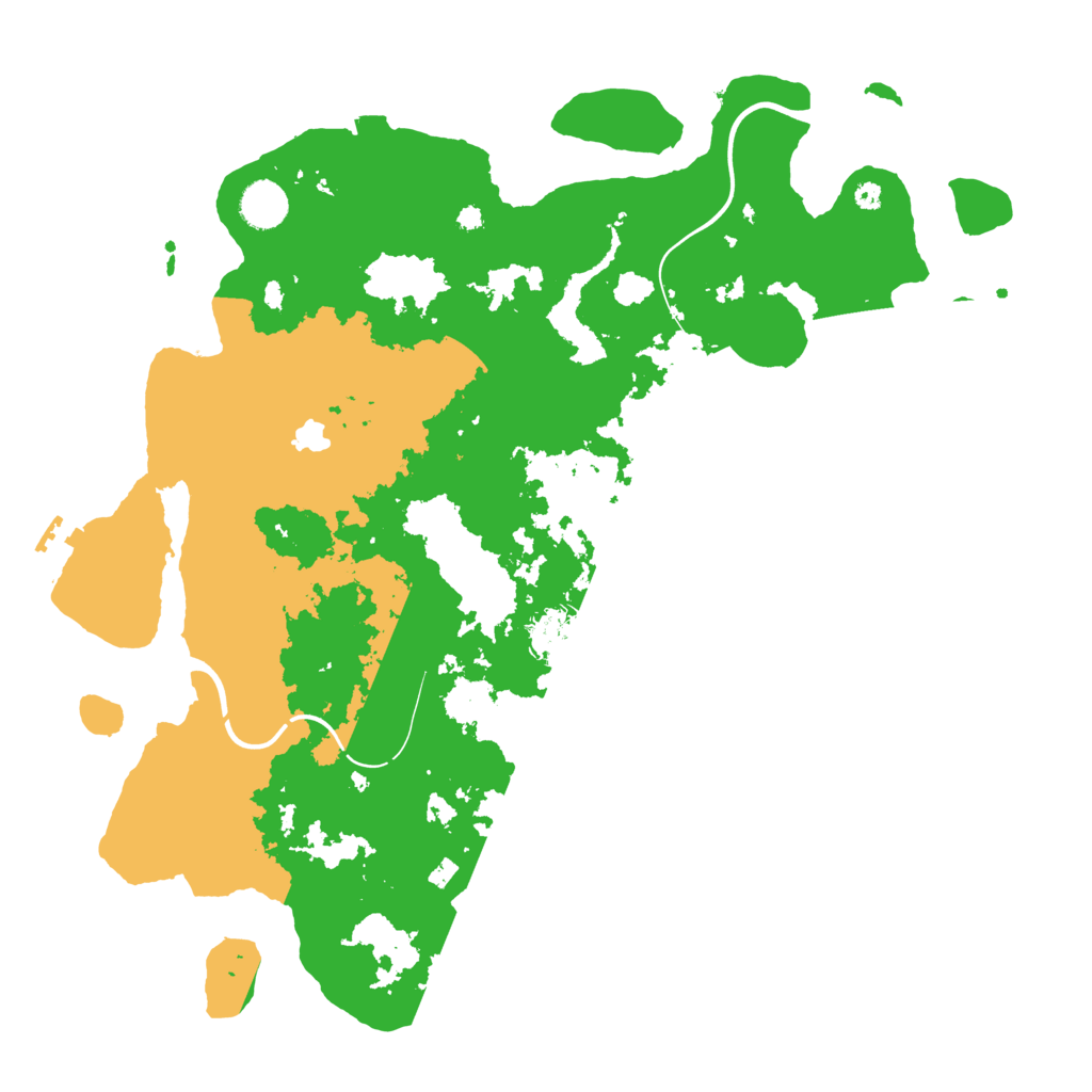 Biome Rust Map: Procedural Map, Size: 4000, Seed: 143686431