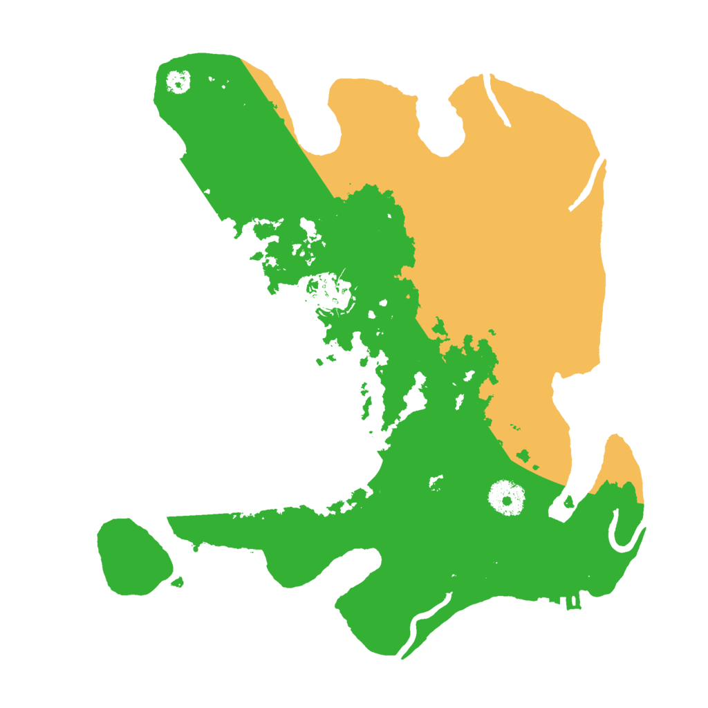 Biome Rust Map: Procedural Map, Size: 3000, Seed: 4808