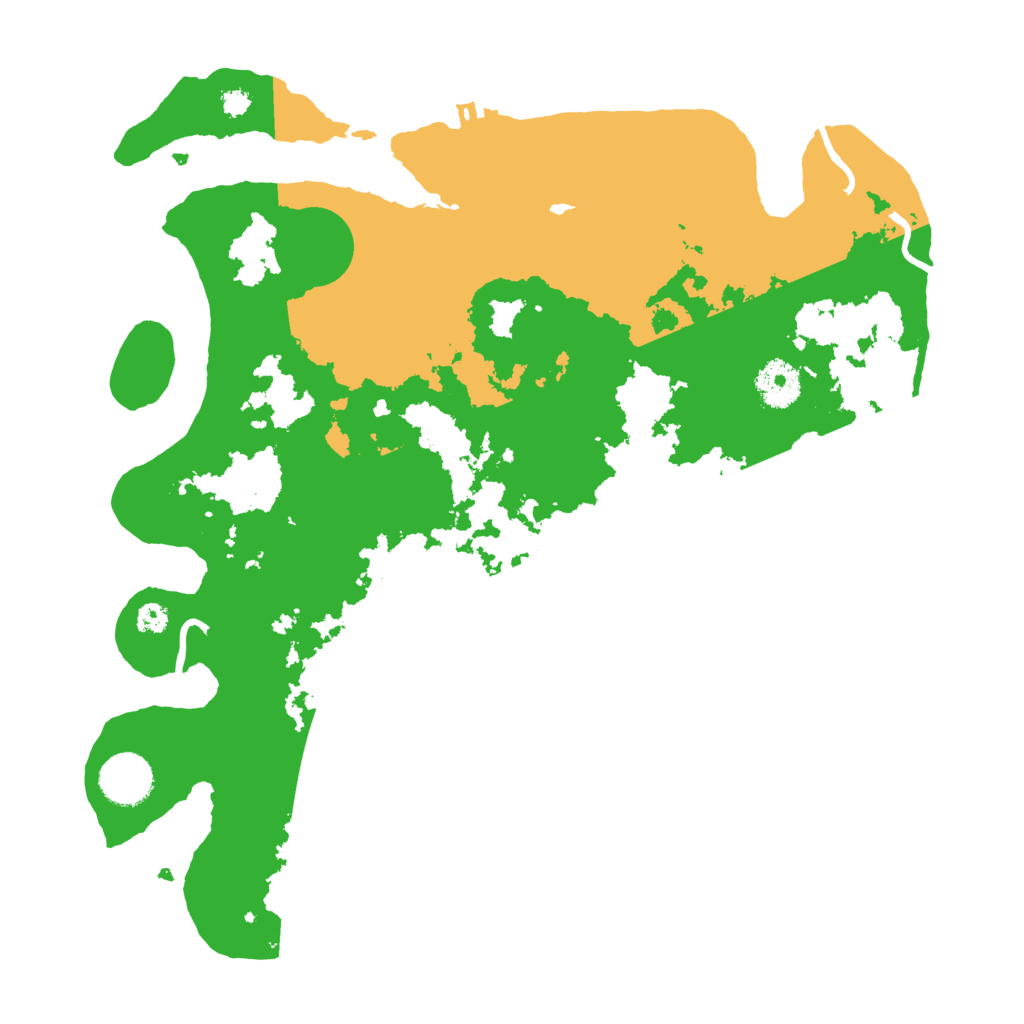 Biome Rust Map: Procedural Map, Size: 3400, Seed: 58642869