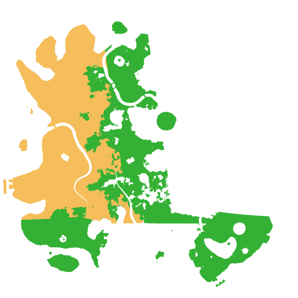 Biome Rust Map: Procedural Map, Size: 4250, Seed: 19840