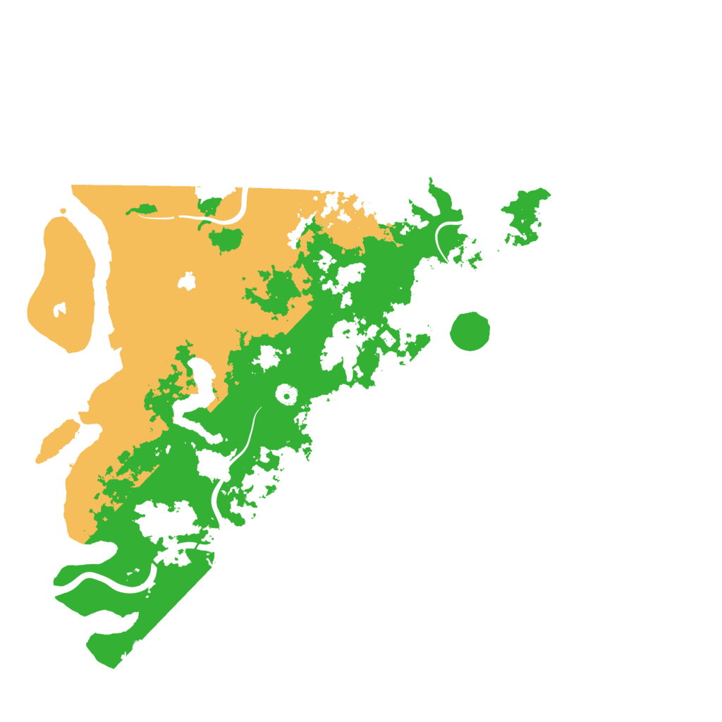 Biome Rust Map: Procedural Map, Size: 5000, Seed: 1678