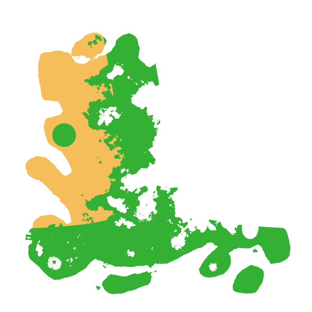 Biome Rust Map: Procedural Map, Size: 3500, Seed: 955461566