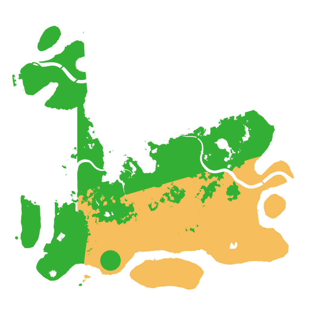 Biome Rust Map: Procedural Map, Size: 4000, Seed: 678929499