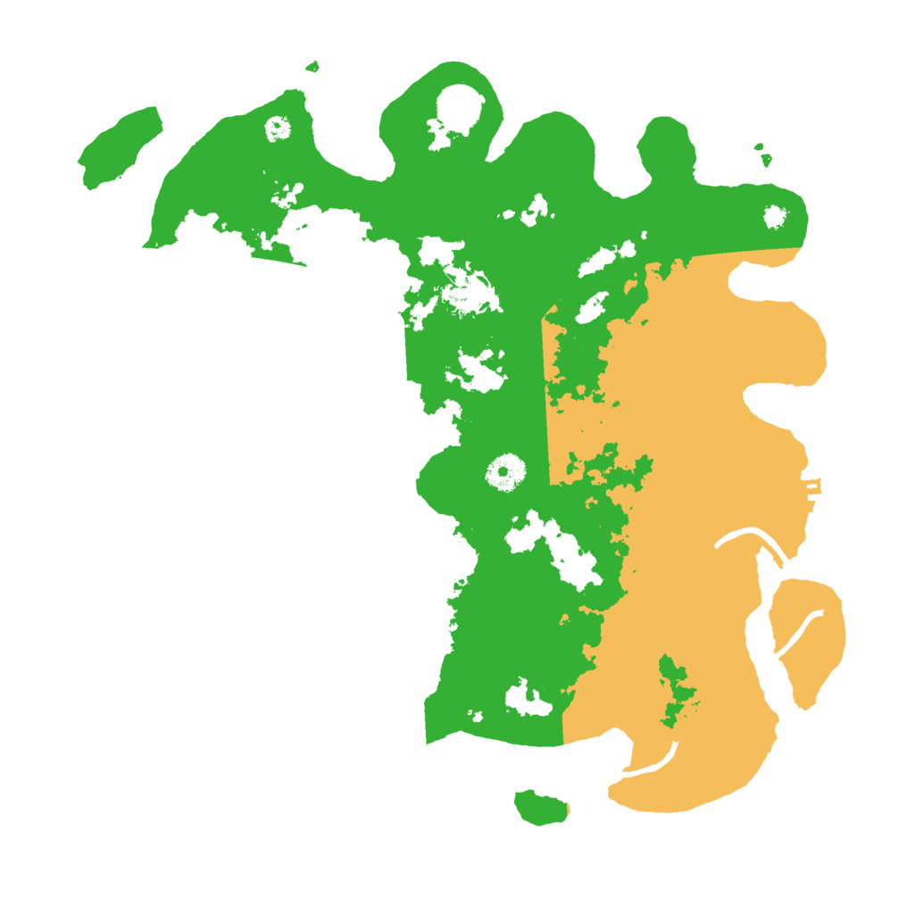 Biome Rust Map: Procedural Map, Size: 3650, Seed: 90075721