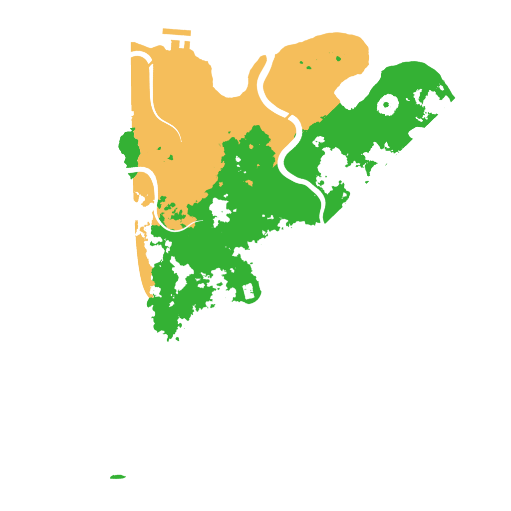 Biome Rust Map: Procedural Map, Size: 3650, Seed: 22496825