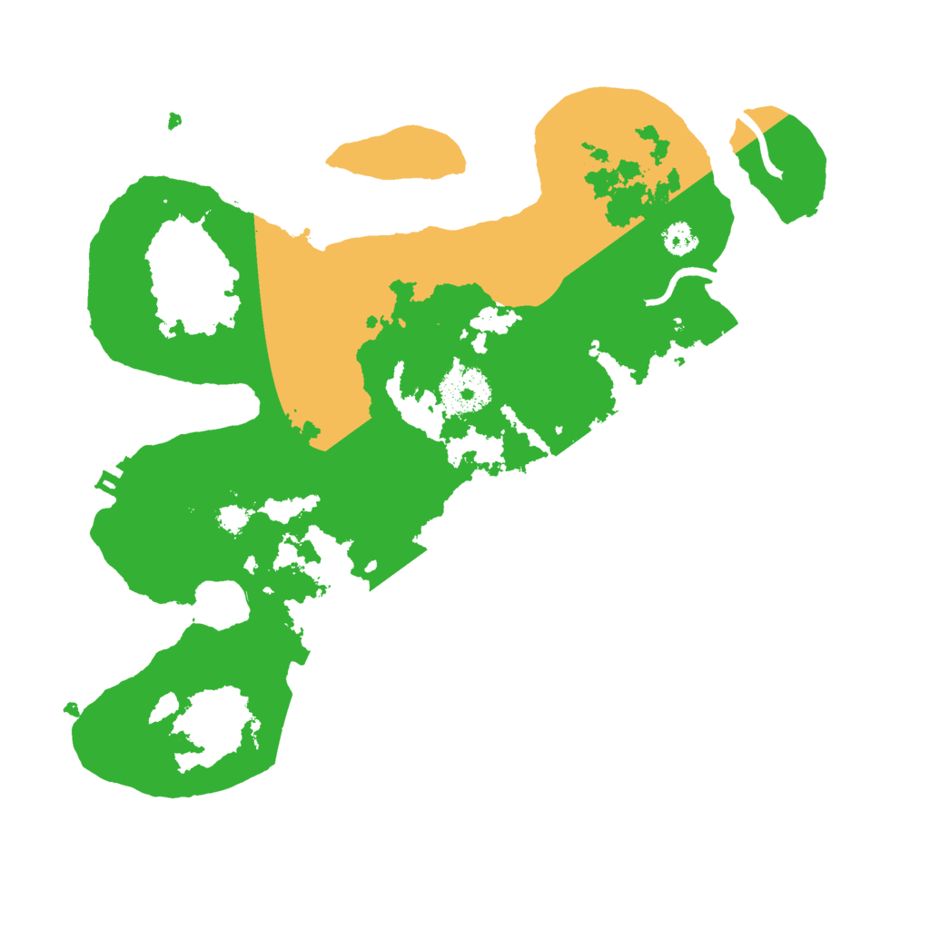 Biome Rust Map: Procedural Map, Size: 2900, Seed: 90172512