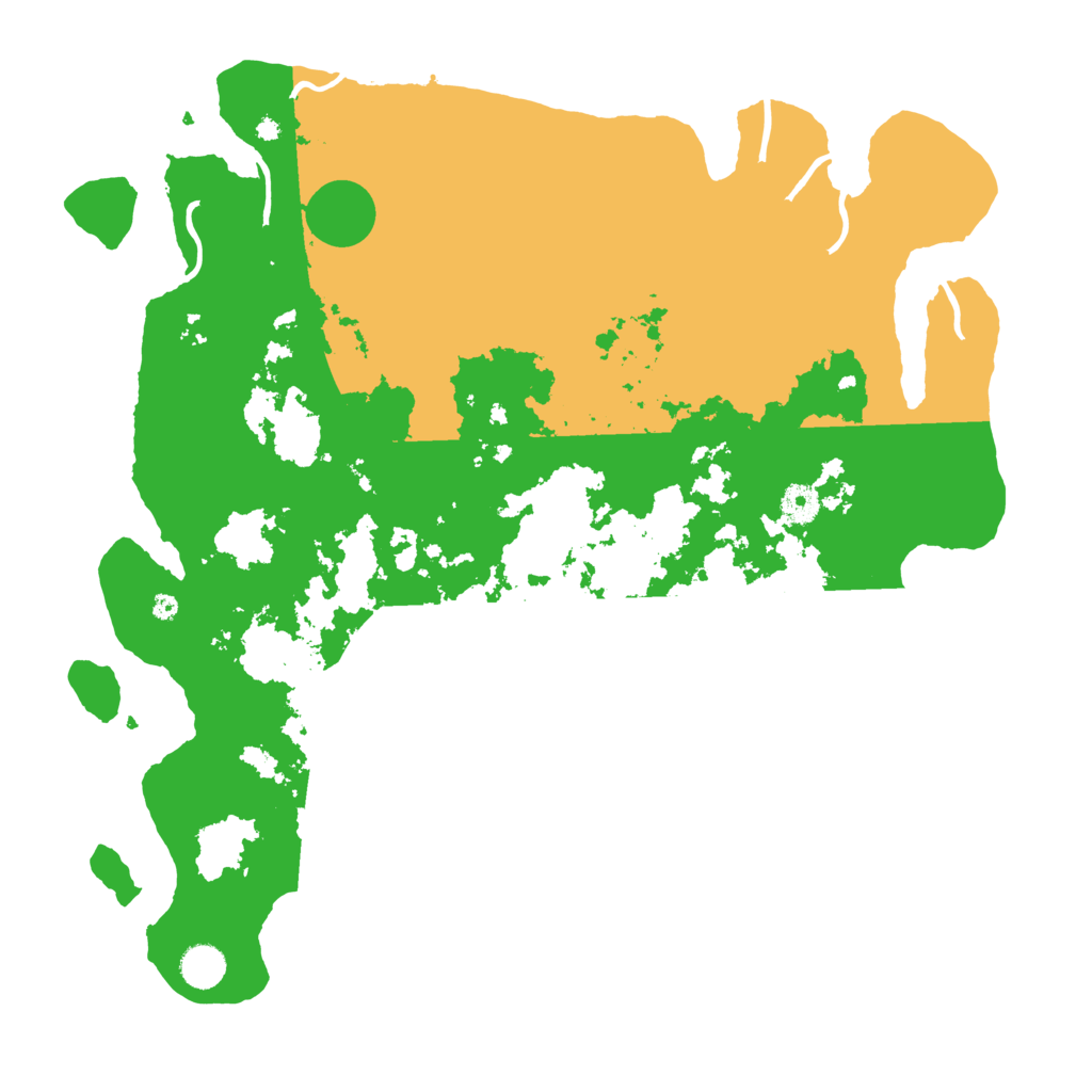 Biome Rust Map: Procedural Map, Size: 4300, Seed: 38657660