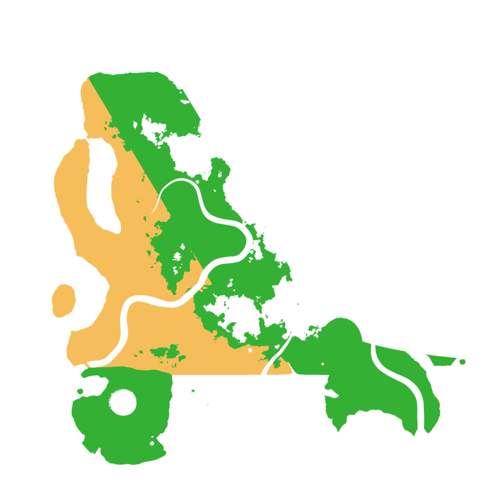 Biome Rust Map: Procedural Map, Size: 3450, Seed: 83105785