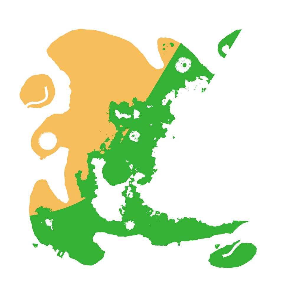 Biome Rust Map: Procedural Map, Size: 3000, Seed: 67380008