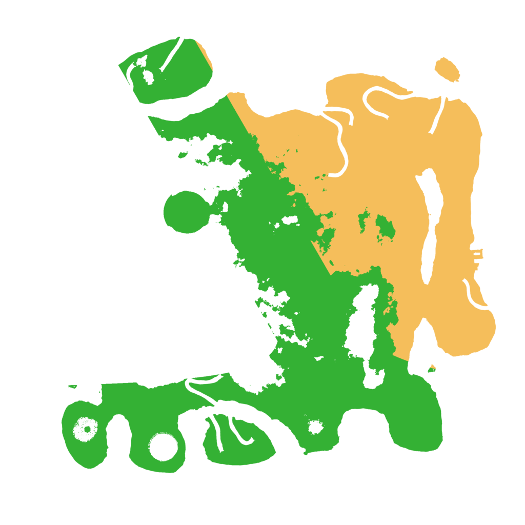 Biome Rust Map: Procedural Map, Size: 3300, Seed: 1397353945