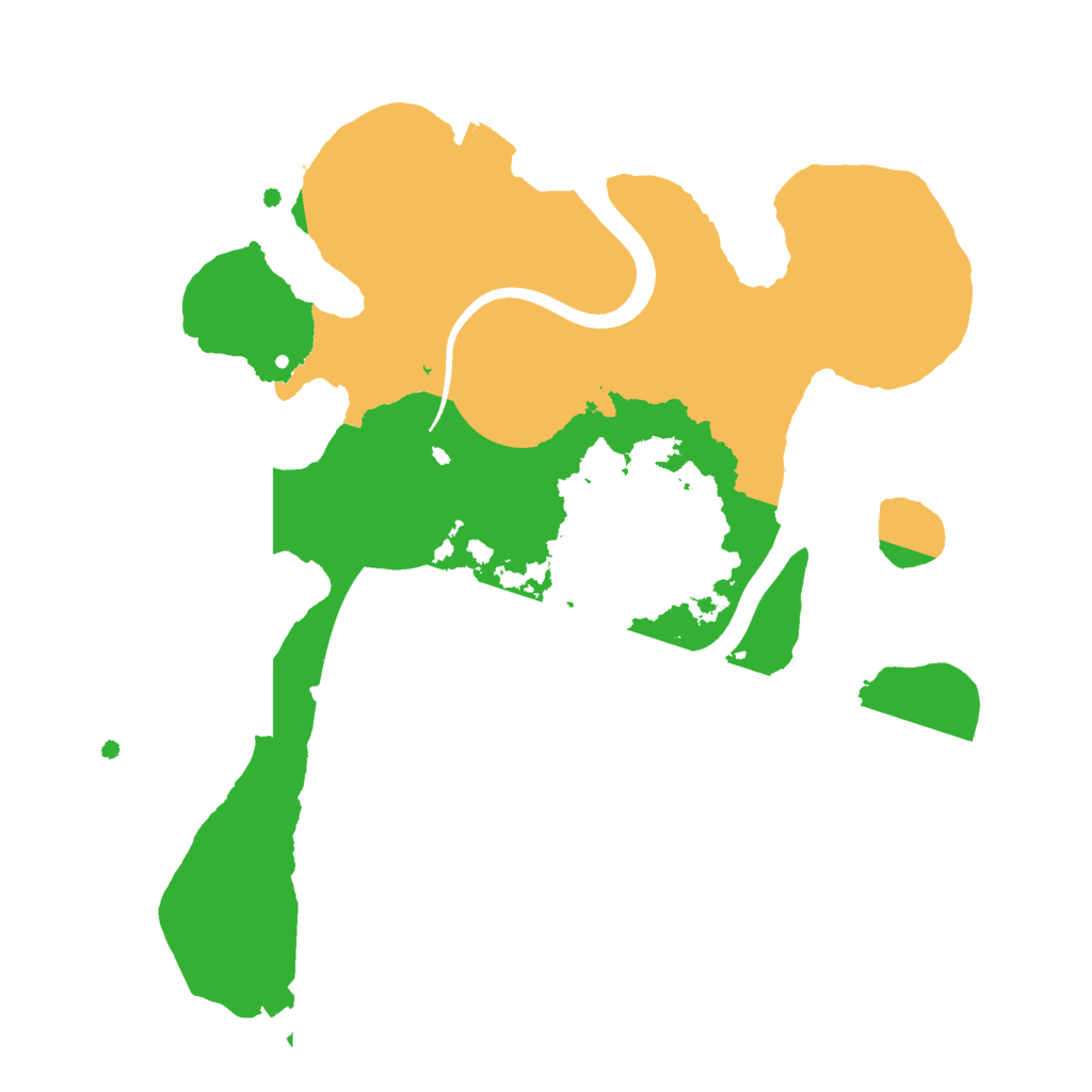 Biome Rust Map: Procedural Map, Size: 2388, Seed: 1736050218