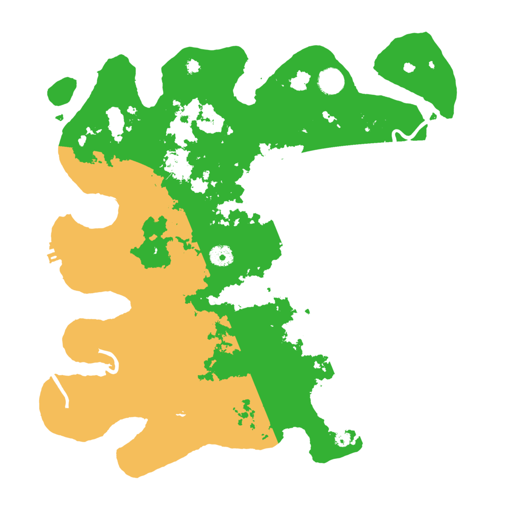 Biome Rust Map: Procedural Map, Size: 3500, Seed: 1518569927