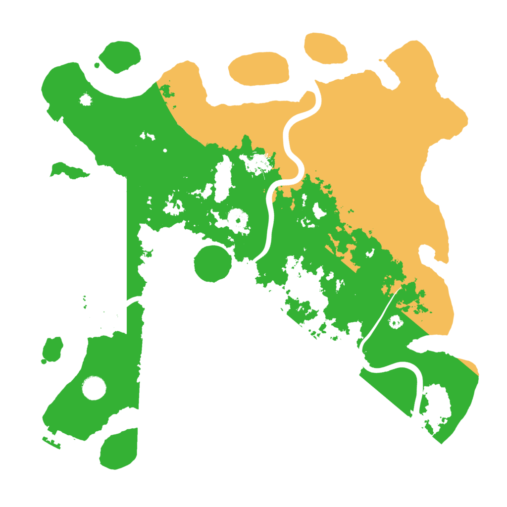 Biome Rust Map: Procedural Map, Size: 3800, Seed: 2103673971