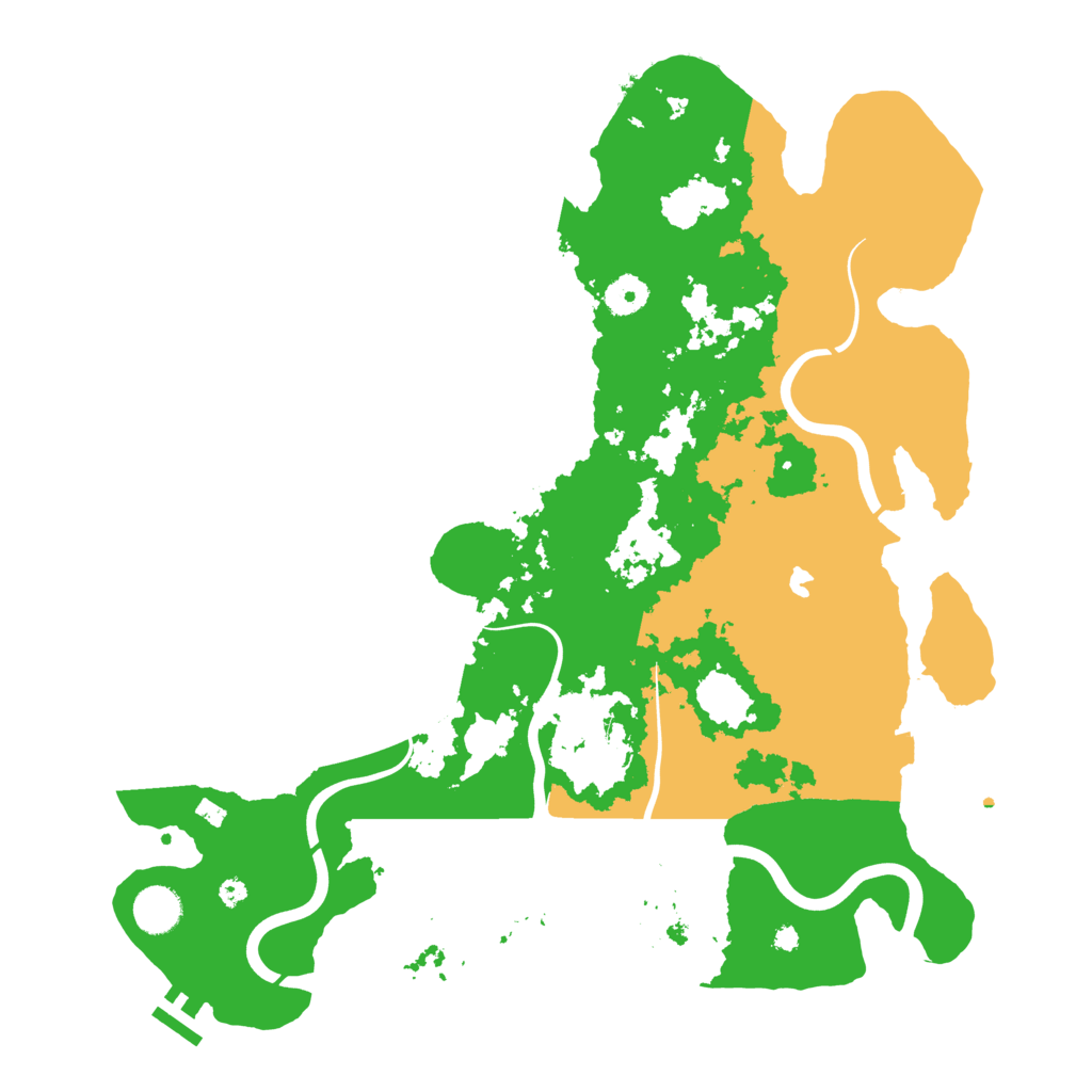 Biome Rust Map: Procedural Map, Size: 4000, Seed: 1892745937