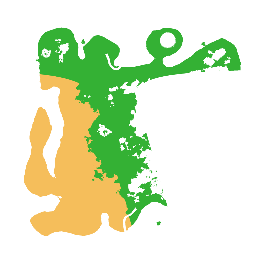 Biome Rust Map: Procedural Map, Size: 3000, Seed: 6942022