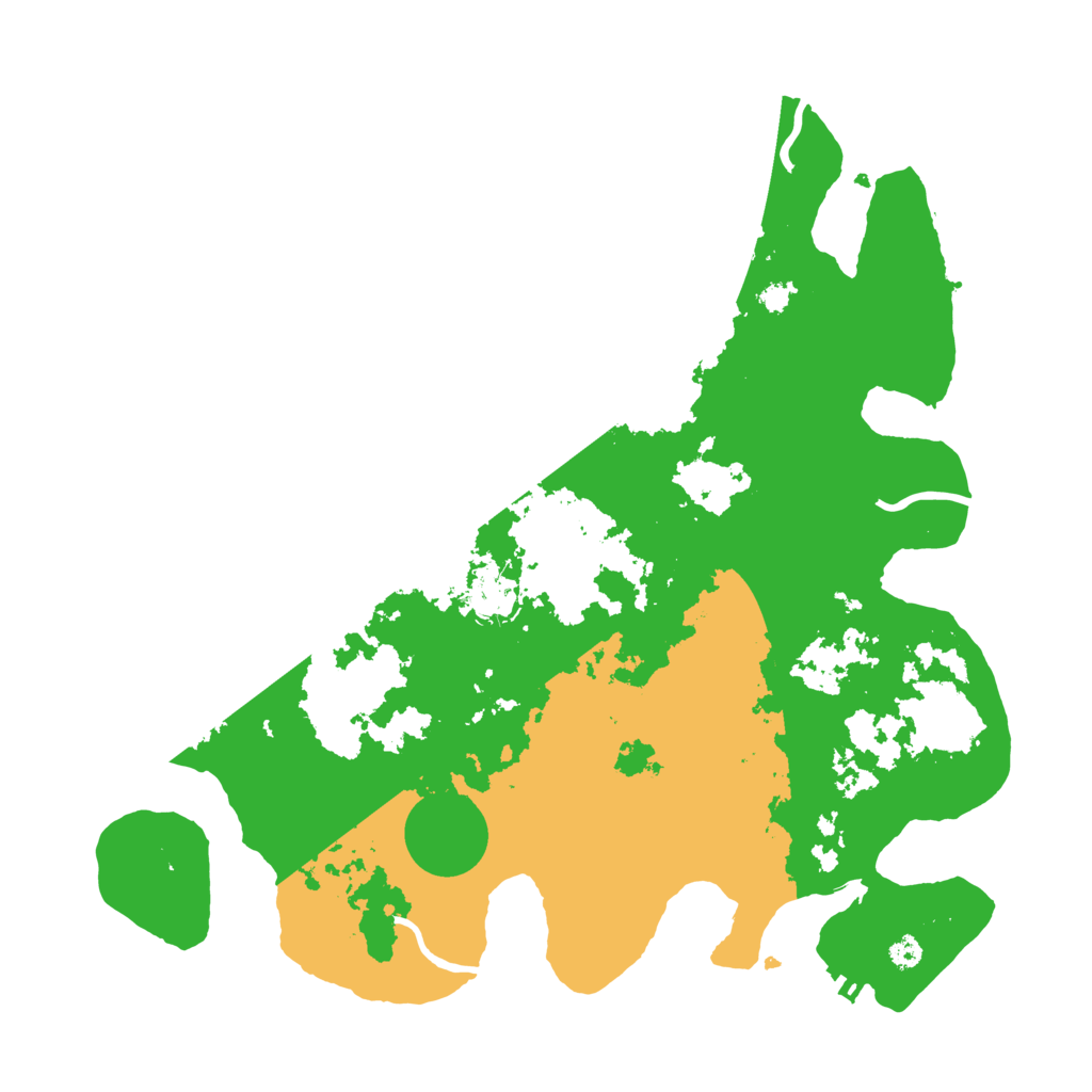 Biome Rust Map: Procedural Map, Size: 3500, Seed: 248346870